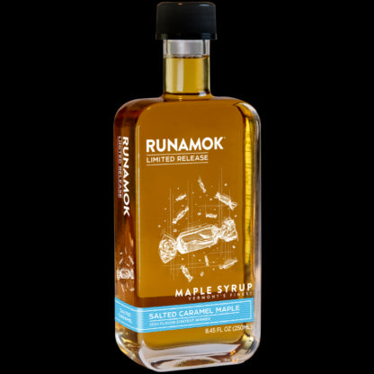 Salted Caramel Infused Maple Syrup